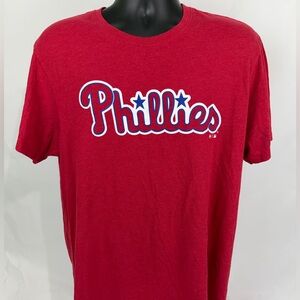 Philadelphia Phillies47 Brand Red Short Sleeve Tee
